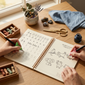 Smart Handwriting Practice Books for Kids | 4 Books + 10 Ink Refills + Grip